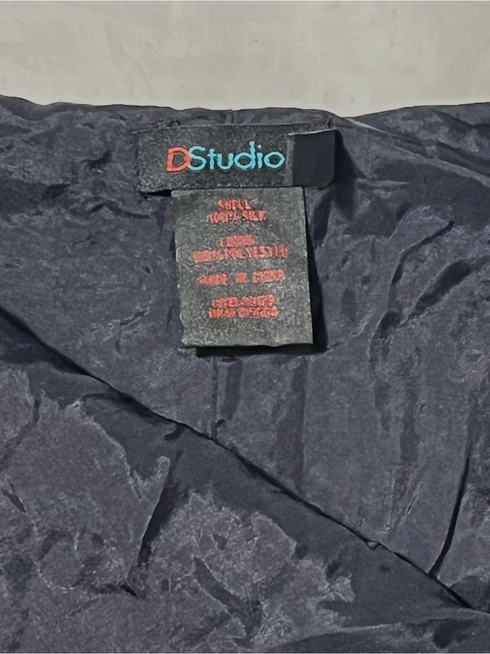 NWT! DSTUDIO Wo Sz 10 Black Crochet Silk & Beaded Skirt
